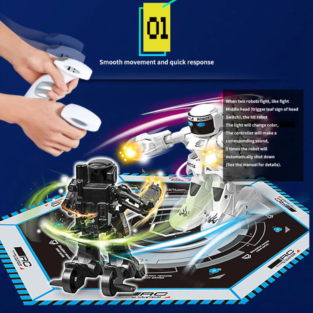 RC Robot Battle Boxing Robot Toy - Check It