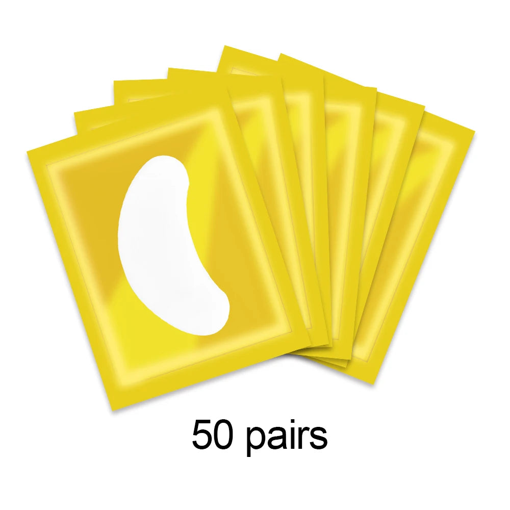50 Pairs Eyelash Extension Patch Hydrogel Patches - Check It
