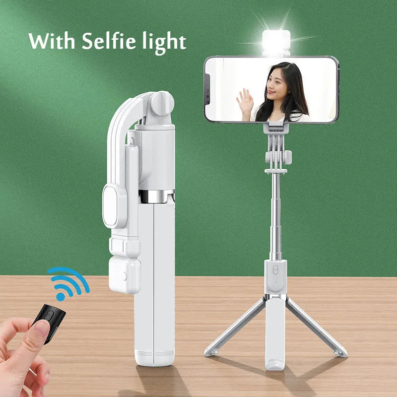 Portable Bluetooth Selfie Stick Retractable Multi-functional - Check It