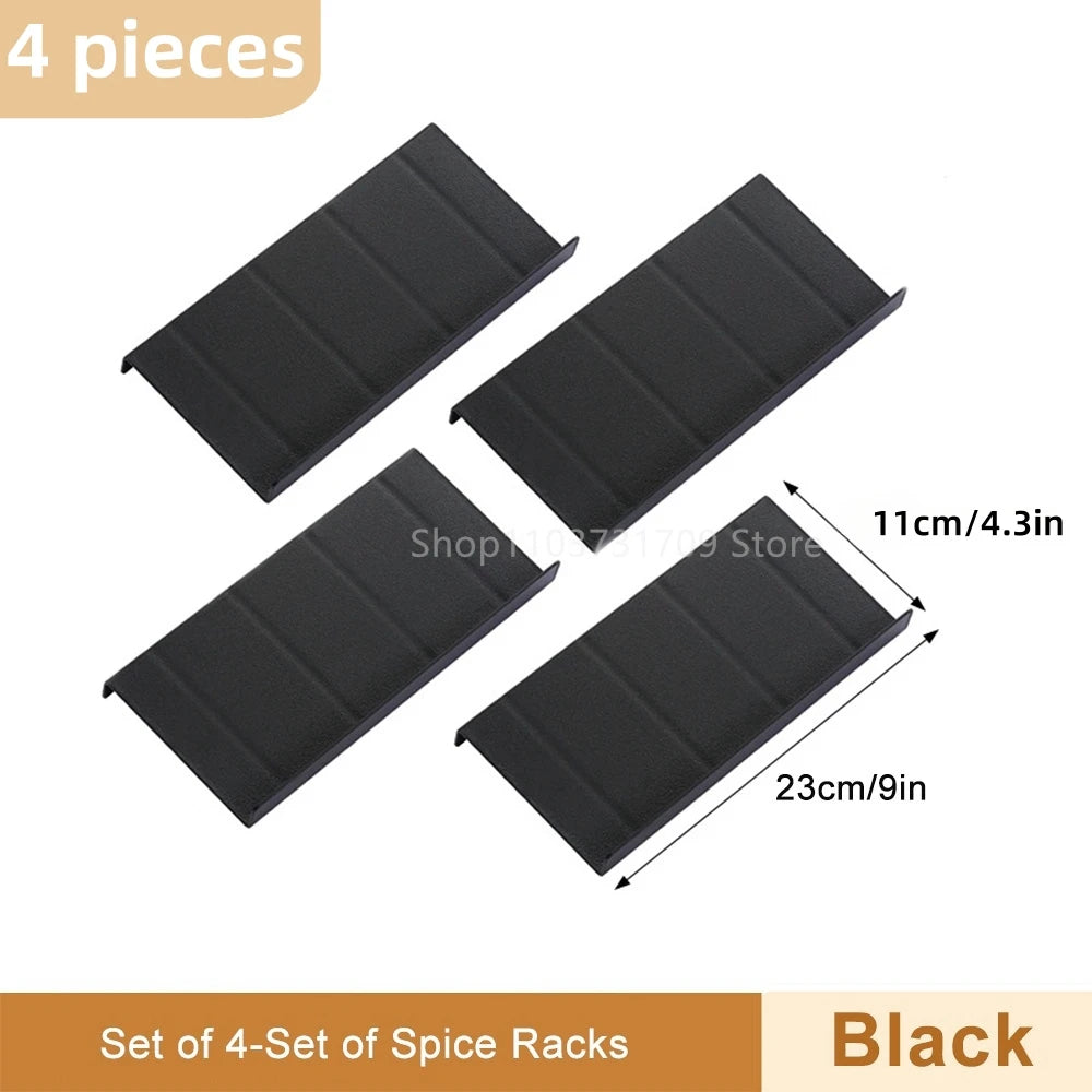 Drawer Spice racks for Kitchen- 4 Layers Adjustable Spice Rack for Spice Jars - Check It