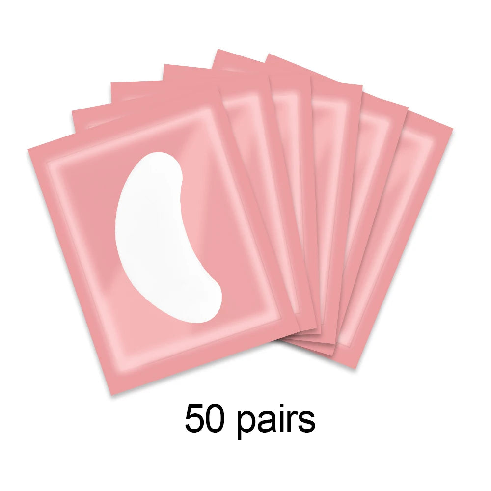 50 Pairs Eyelash Extension Patch Hydrogel Patches - Check It