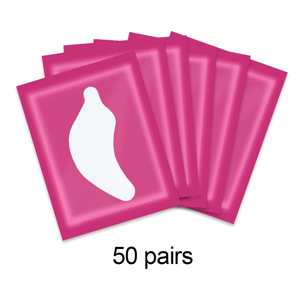 50 Pairs Eyelash Extension Patch Hydrogel Patches - Check It