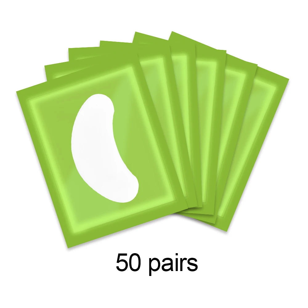 50 Pairs Eyelash Extension Patch Hydrogel Patches - Check It