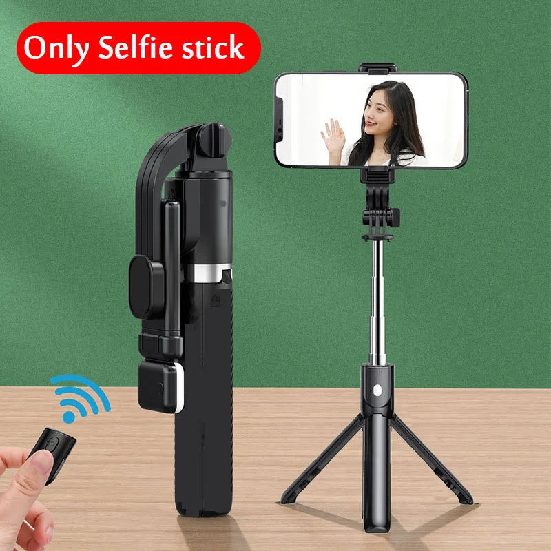 Portable Bluetooth Selfie Stick Retractable Multi-functional - Check It
