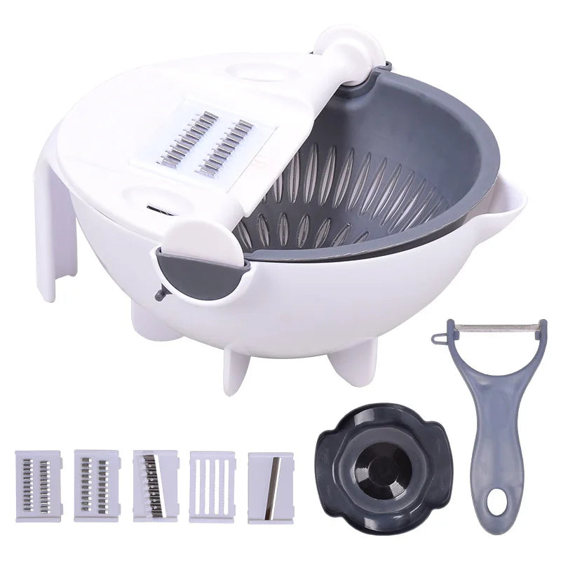 4 In 1 Vegetable Cutter- Multi-functional Handheld Electric Wireless Chopper - Check It