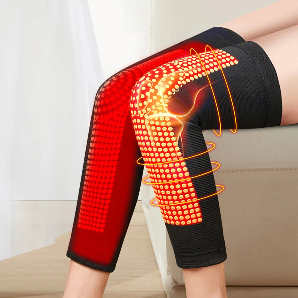 Self Heating Support Knee Pads & Injury Recovery Knee Belt - Check It