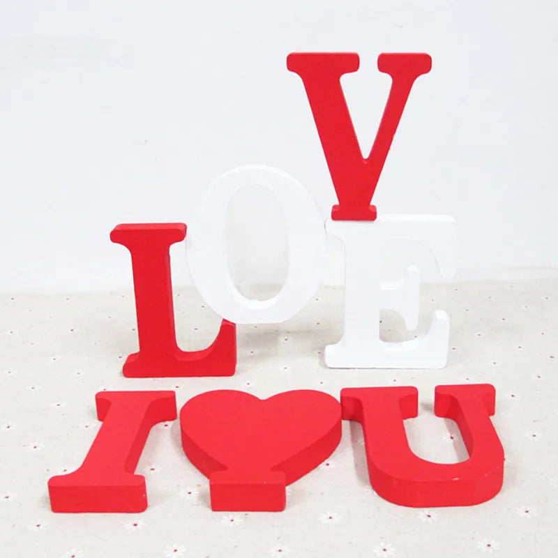 White Wooden Letter English Alphabet Personalised Name Design - Check It