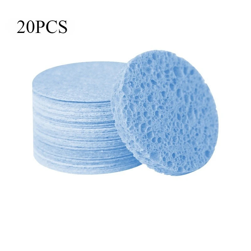Compressed Facial Sponge Cosmetic Hydrotherapy Sponge Suitable for Daily Cleansing - Check It