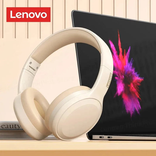 Choice Lenovo TH30 Wireless Headphones Bluetooth 5.3 Earphones Foldable Game Headset Sport Headphone with Mic Music Earbuds - Check It