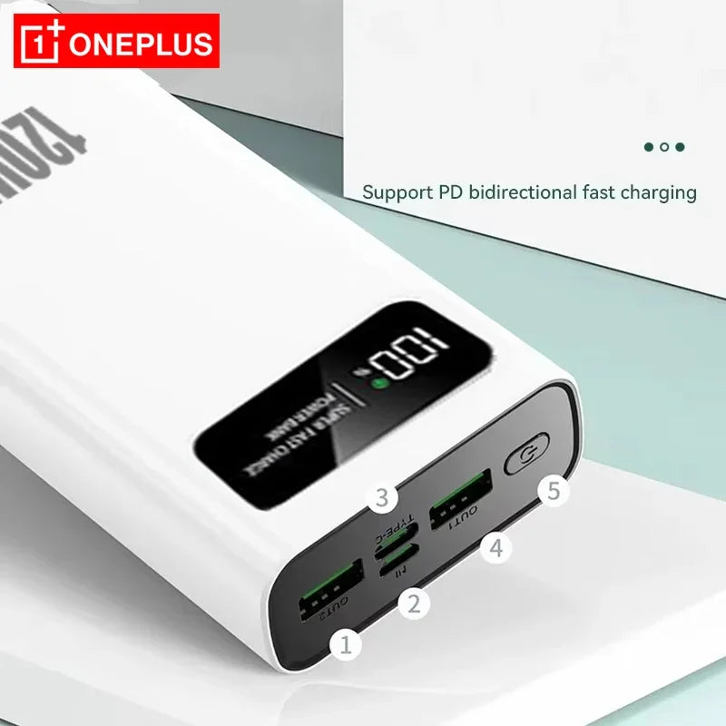 OnePlus Power Bank- Digital Display, High Capacity, Fast Charging Power Bank - Check It