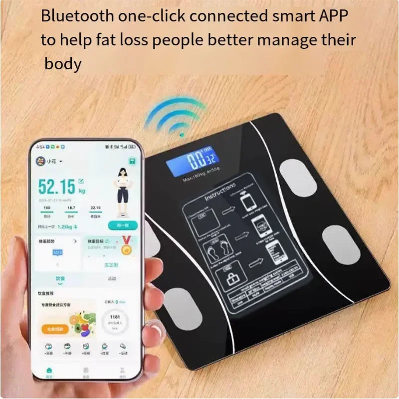 Smart Bluetooth Body Fat Scale - Check It