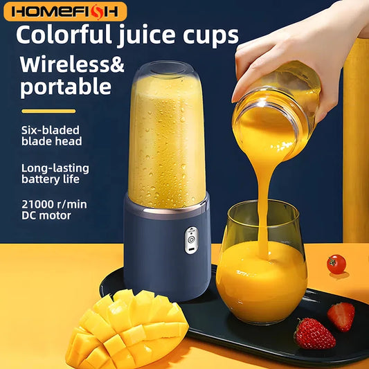 Portable Electric Juicer Blender- USB Charging- 400 ml - Check It