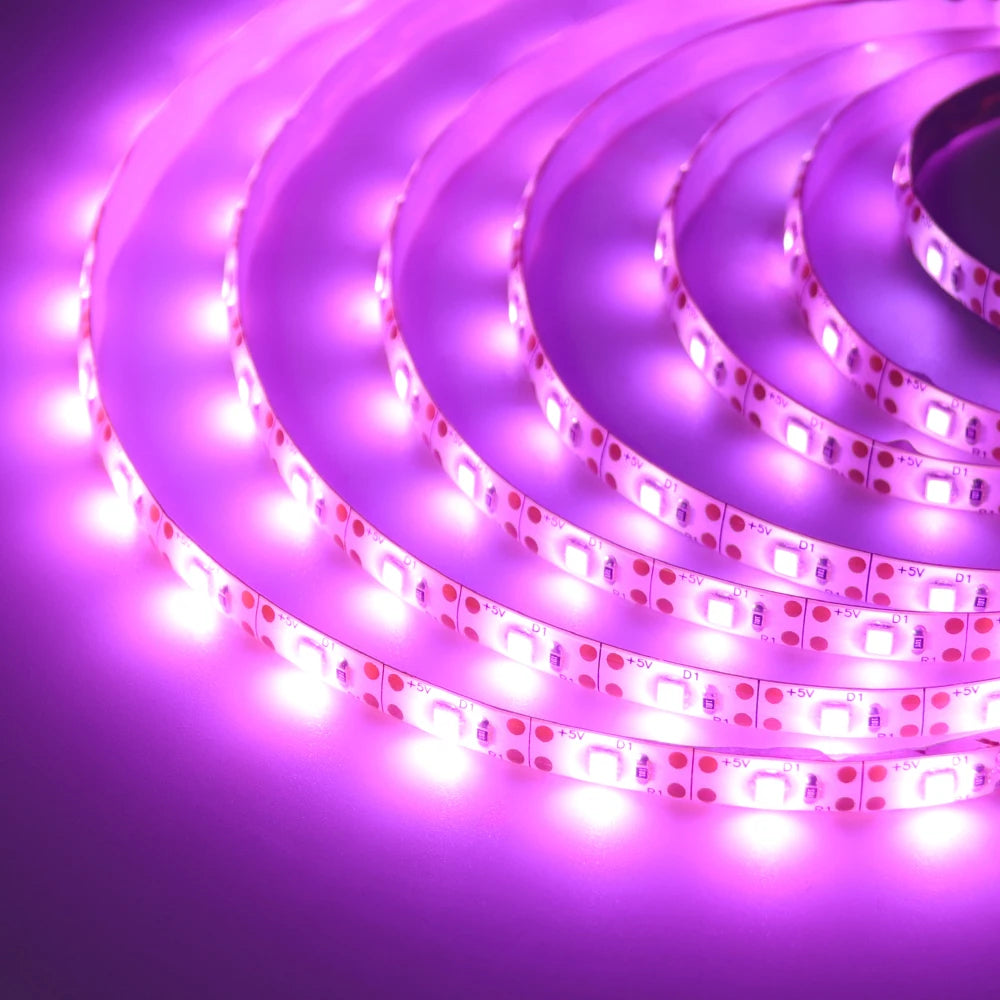 5V USB Led Strip Light SMD 2835 60Leds/m Flexible Ribbon Tape TV Background Lighting 1M 2M 3M 5M LED String Light Room Decor - Check It