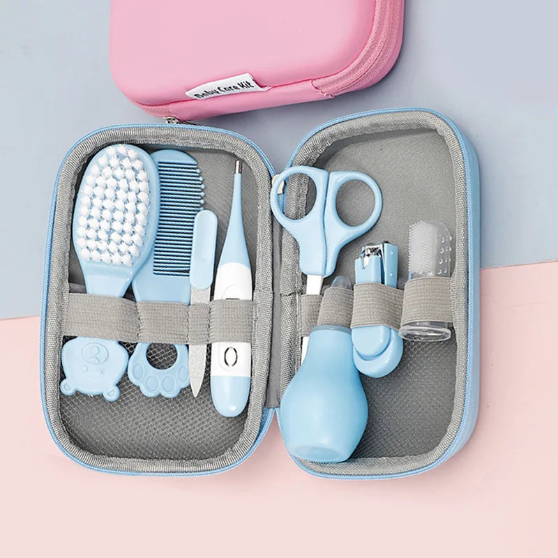 8 Pieces Baby Healthcare and Grooming Kit - Check It