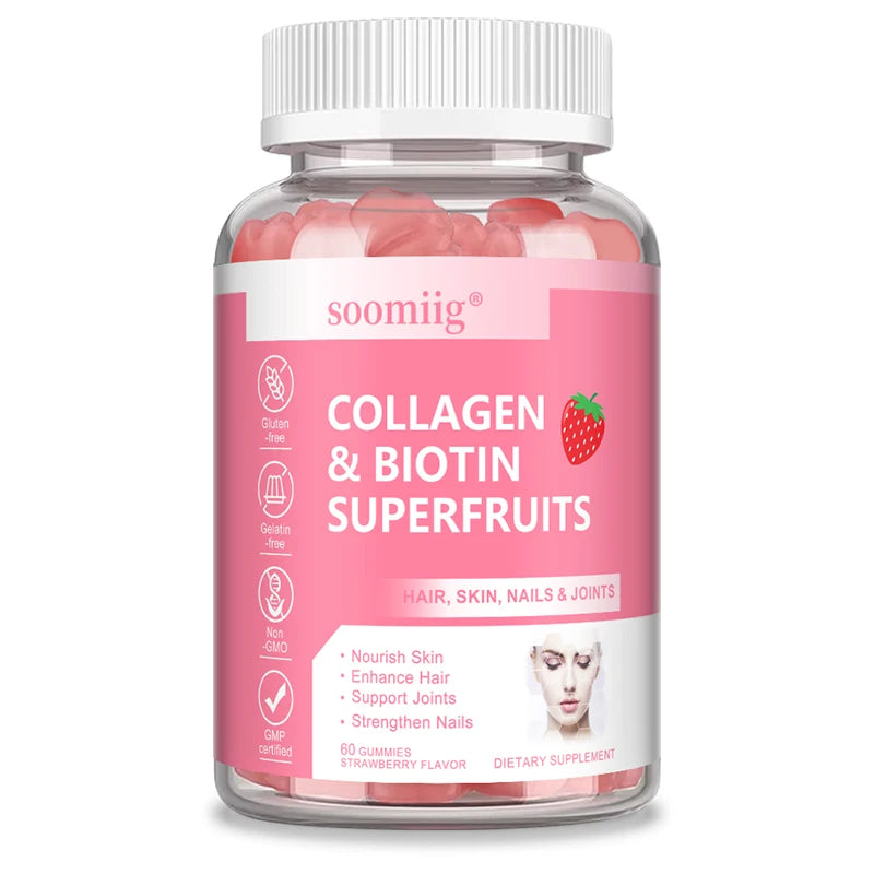 Collagen & Biotin, Hyaluronic Acid, Keratin, Nourishes Skin, Strengthens Hair, Supports Joints, Strengthens Nails - Check It