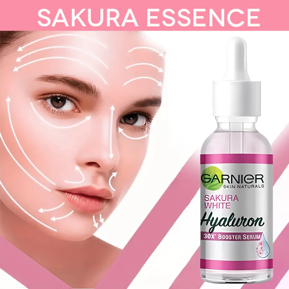 Sakura Facial Essence Enhances Skin Elasticity Natural Rejuvenation Essence- Nourishes Essence Facial Moisturising Cream 30 ml - Check It
