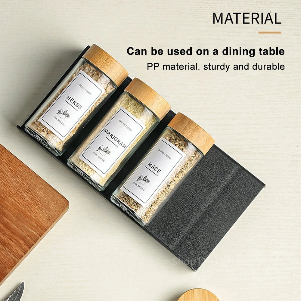 Drawer Spice racks for Kitchen- 4 Layers Adjustable Spice Rack for Spice Jars - Check It