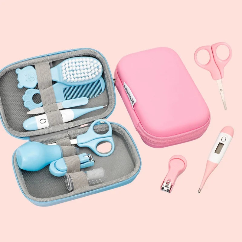 8 Pieces Baby Healthcare and Grooming Kit - Check It