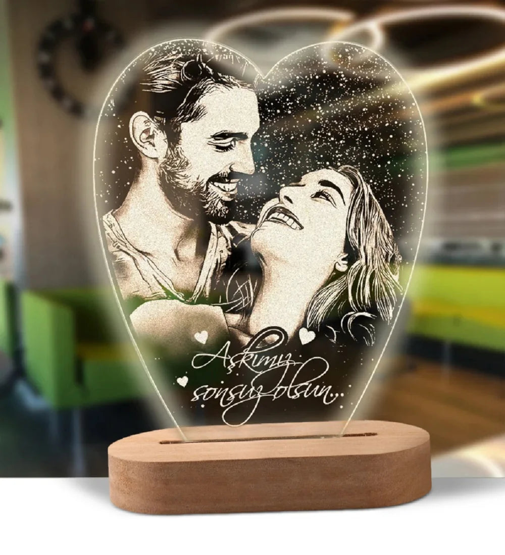 3D Night Light Gift- Customised - Check It