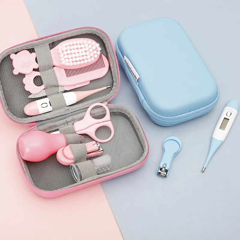 8 Pieces Baby Healthcare and Grooming Kit - Check It