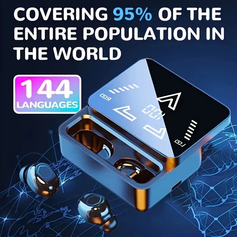 M48Pro Language Translator Earbuds - Check It