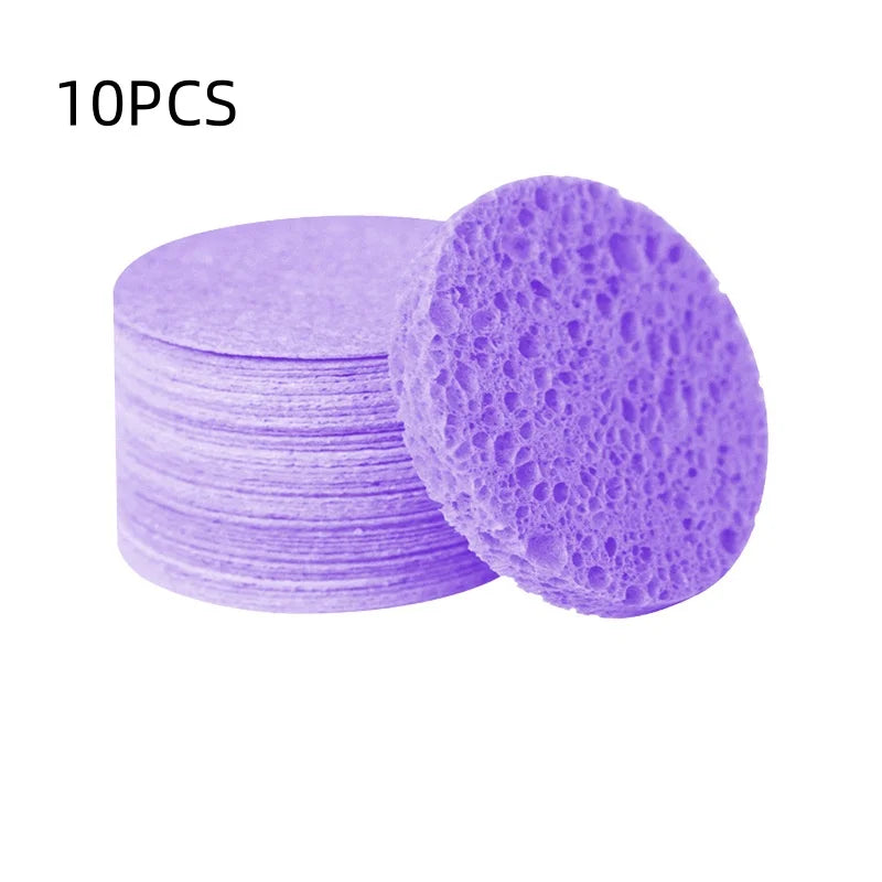 Compressed Facial Sponge Cosmetic Hydrotherapy Sponge Suitable for Daily Cleansing - Check It