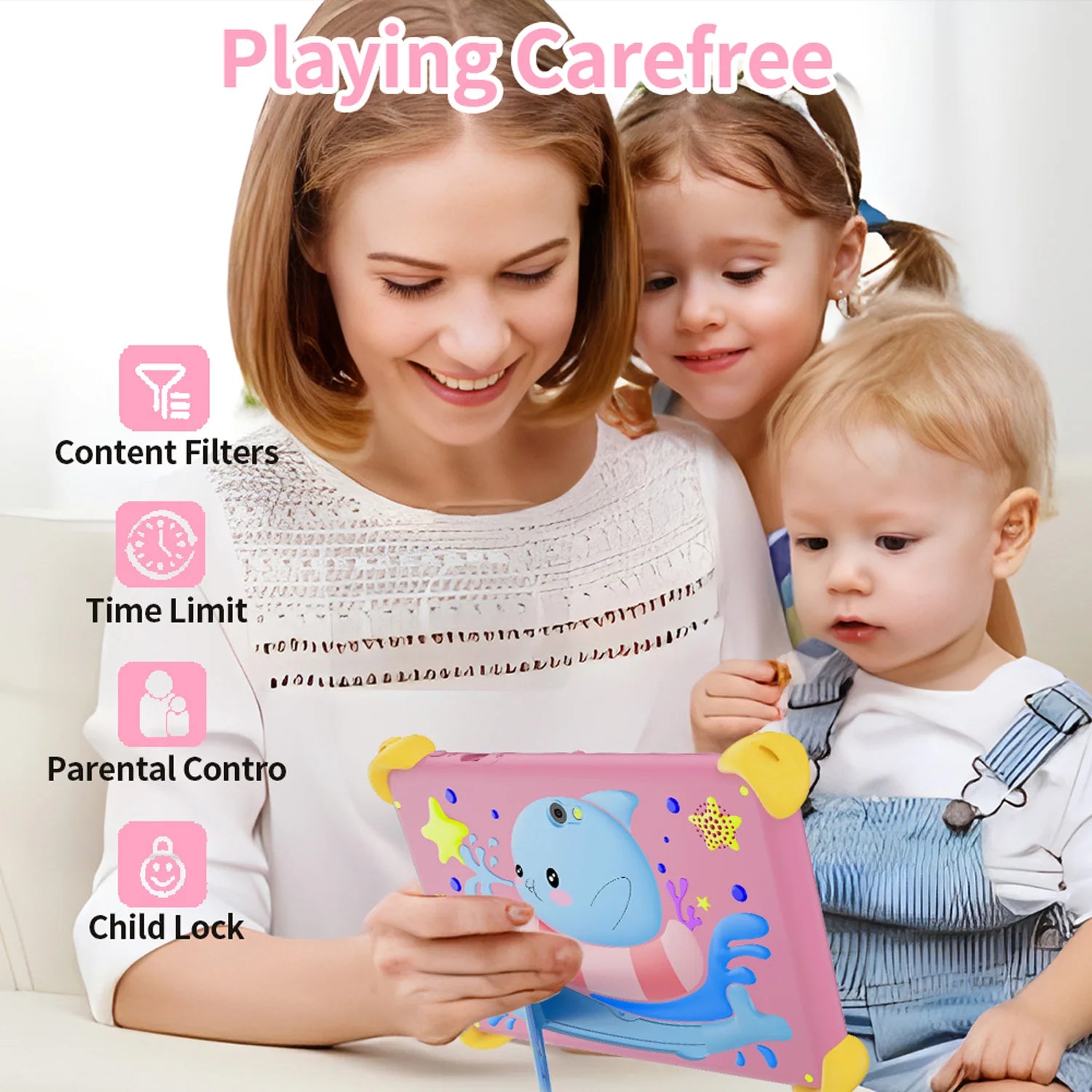 7 Inch 5G Kids' tablets Android Learning Games Pad For Kids - Check It