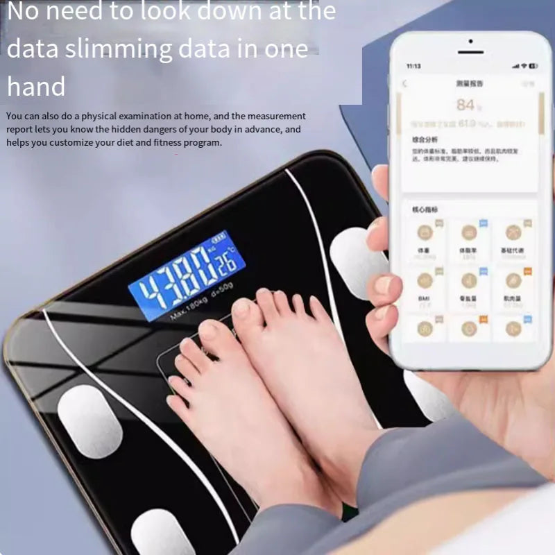Smart Bluetooth Body Fat Scale - Check It