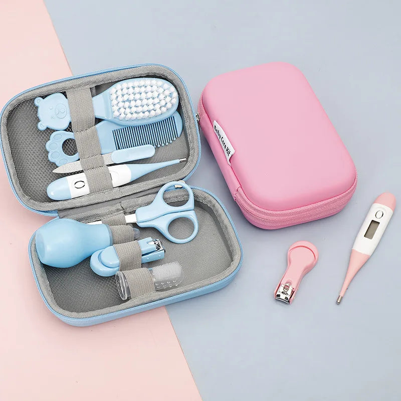 8 Pieces Baby Healthcare and Grooming Kit - Check It