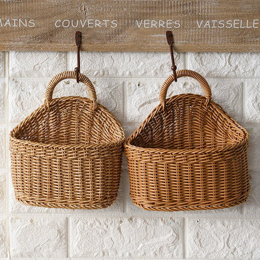 Woven Hanging Baskets - Check It