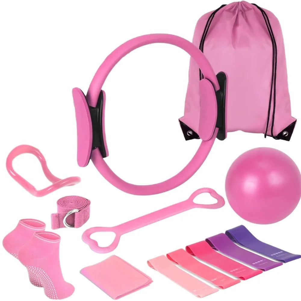 13 Pieces/Set Portable Pilates Equipment Kit - Check It