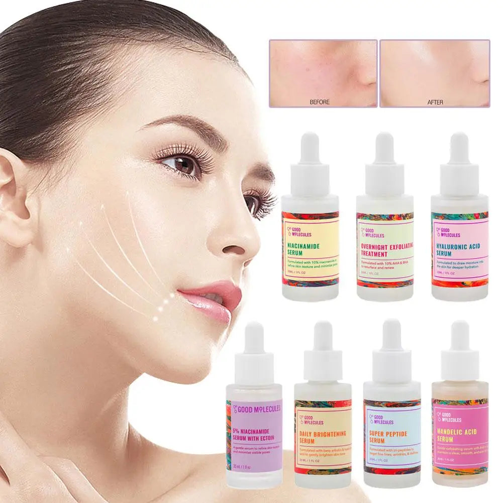 Good Molecules Niacin-amide Acid Facial Essence Moisturising Whitening Skin Tone Serum Fade Acne Mark Niacin-amide Skin Care - Check It