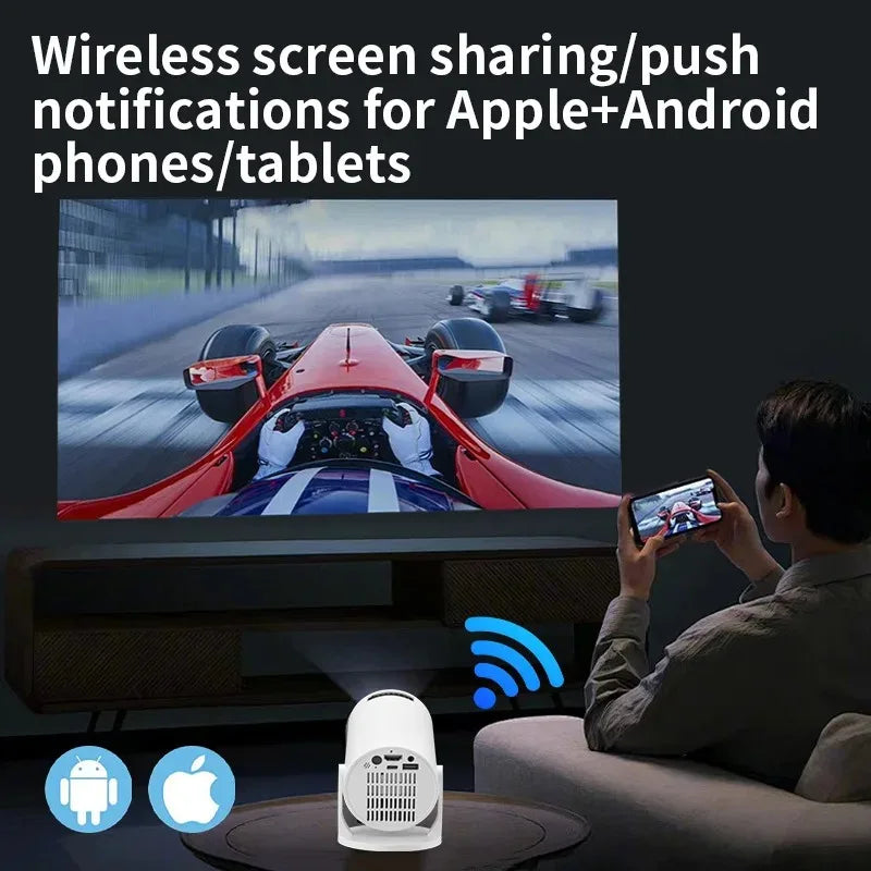 Projector m5 Pro 4K Android 11 Dual Wifi6 290ANSI Allwinner H713 BT5.0 1080P 1280*720P Home Cinema Outdoor Projetor - Check It