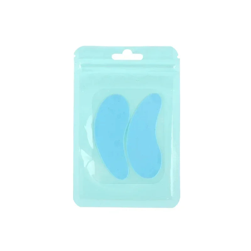 Reusable 1 Pair Eye Pads Silicone Stripe Lash Lift Eyelash Extension Hydrogel Patches Under Eye Gel Patch Makeup Tools - Check It