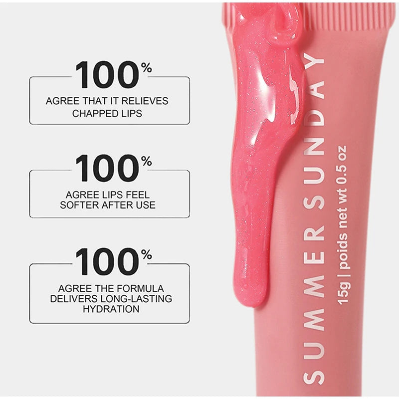 Summer Moisturizing Lip Balm Care 15ml- Lip Balm Smoothing Lip Lines Lasting Nourishment For Women- Daily Care Makeup Lipcare - Check It