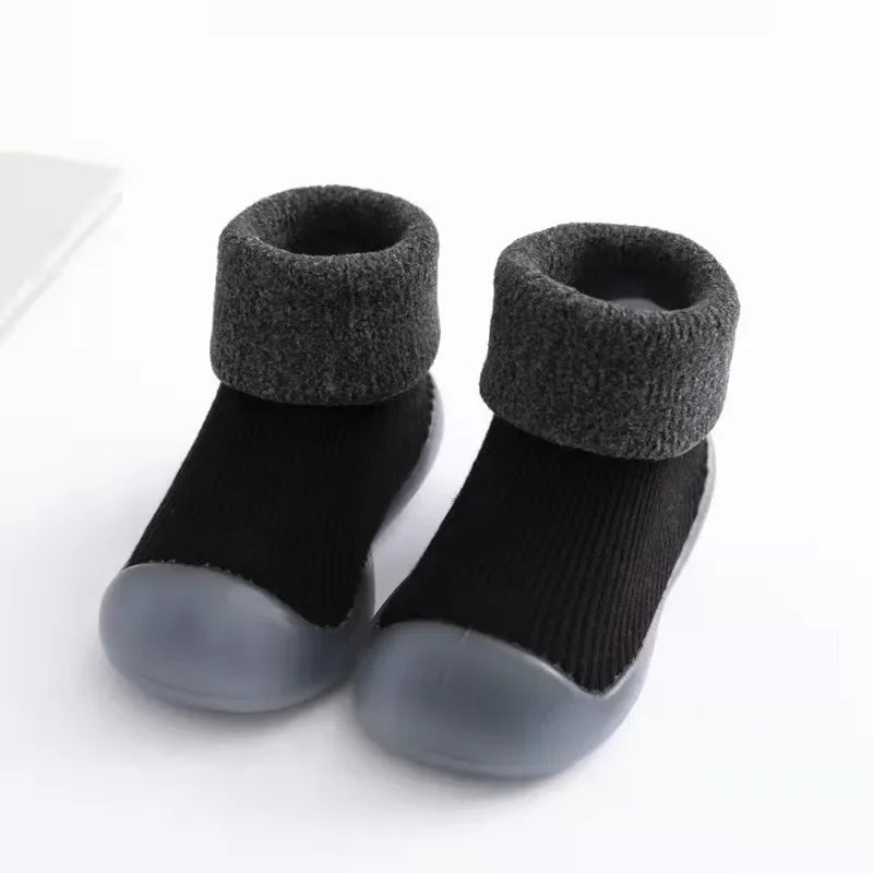 0 to 4 Years Warm Newborn Baby Girl/Boy Shoes- Toddler Walking Shoes Children Winter First Walkers For Infant- New Born Pre-walk - Check It