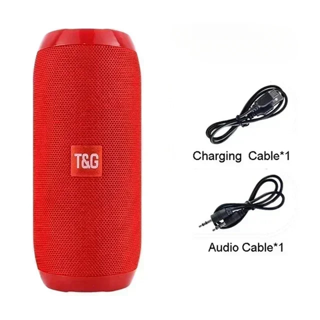 Portable Speaker Wireless  Bluetooth-compatible Sub-woofer Outdoor Waterproof Loudspeaker Stereo Surround Support FM RadioTF - Check It
