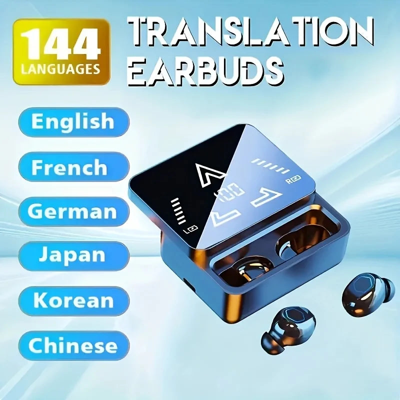M48Pro Language Translator Earbuds - Check It