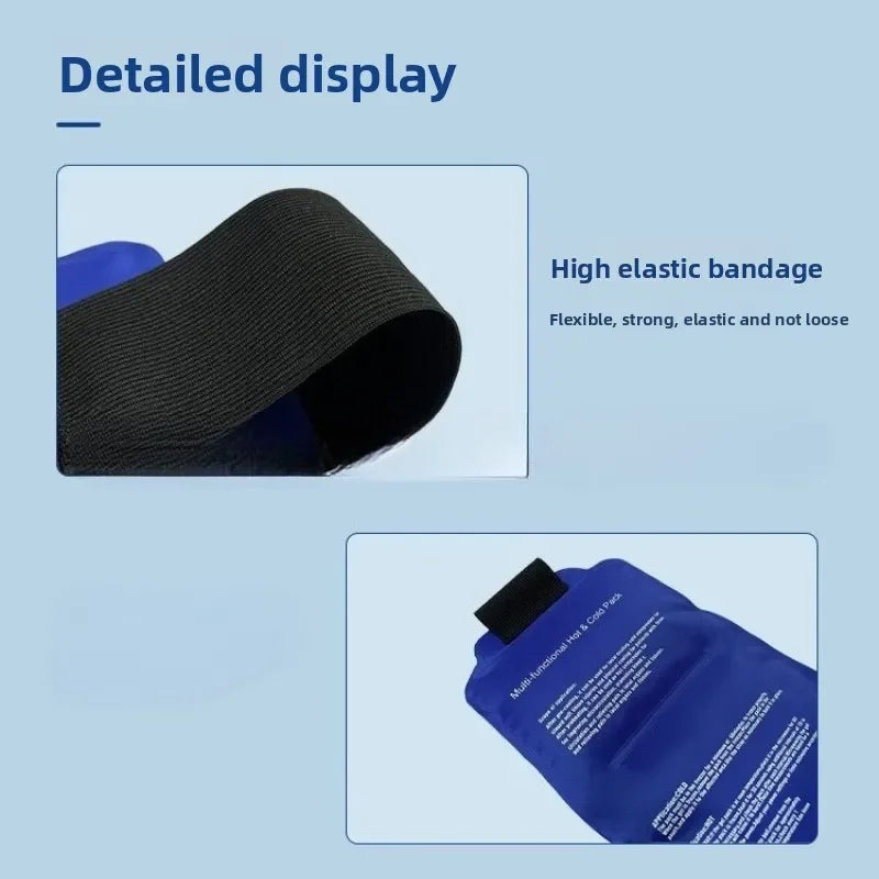 Adjustable Hot/Cold Therapy Wrap – Reusable Gel Ice Pack for Neck, Back & Muscle Recovery with Secure Fastening - Check It