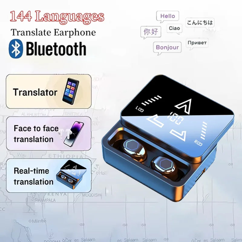 M48Pro Language Translator Earbuds - Check It