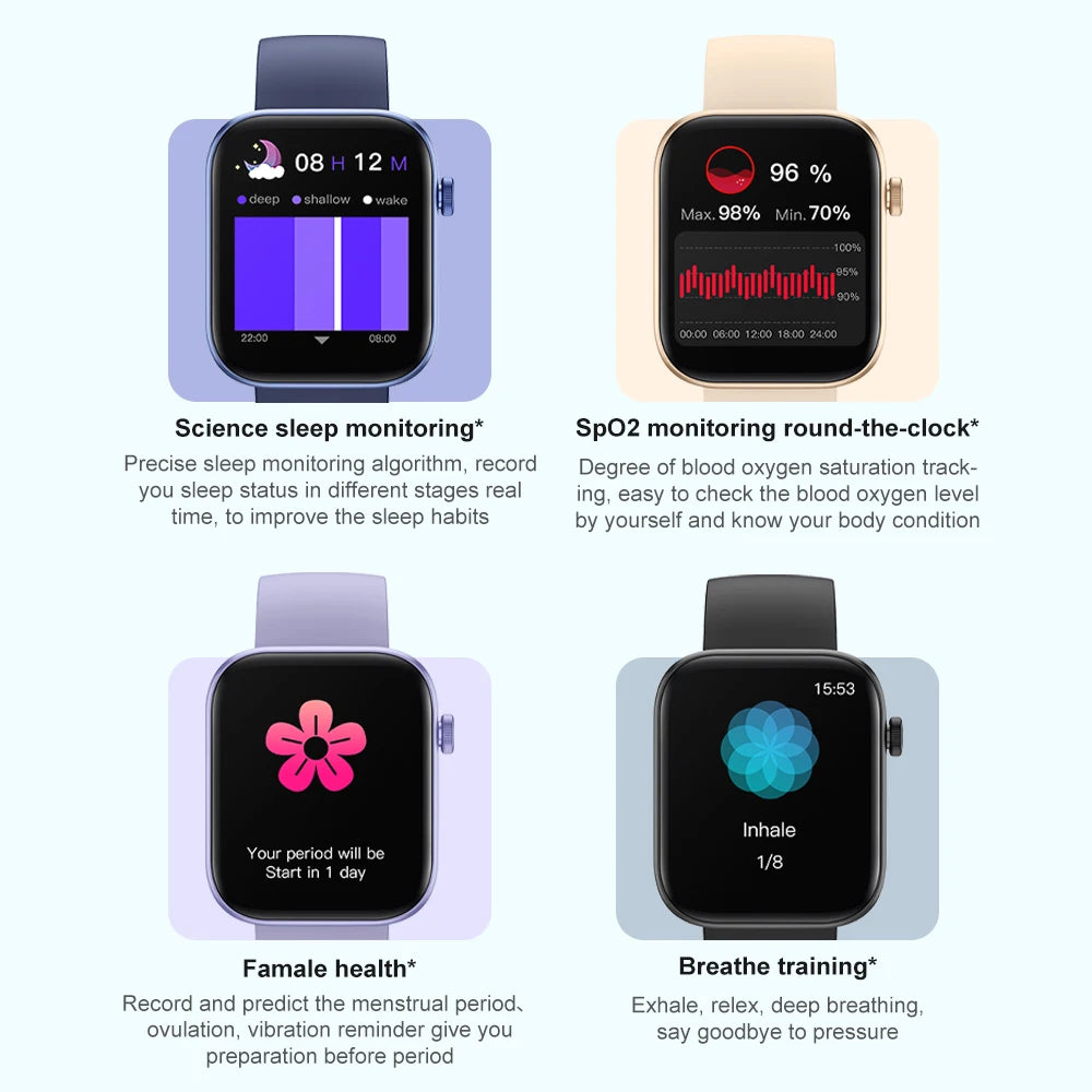 COLMI P71 Smartwatch for Men And Women with Voice Calling Health Monitoring IP68 Waterproof Smart Notifications Voice Assistant - Check It