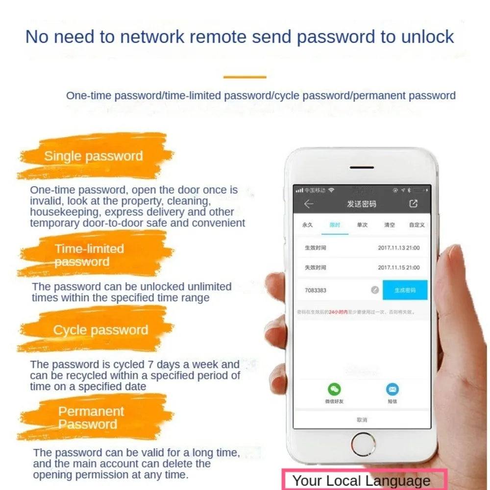 TTLOCK Fingerprint Lock with Tuya for Hotels, Apartments, Short-term Rentals, and Homestay - Smart Lock - Check It