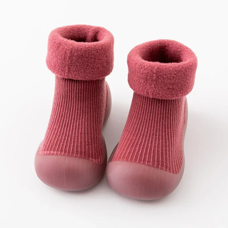 0 to 4 Years Warm Newborn Baby Girl/Boy Shoes- Toddler Walking Shoes Children Winter First Walkers For Infant- New Born Pre-walk - Check It