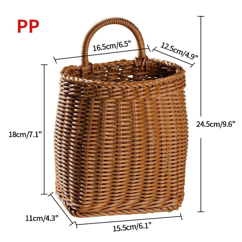 Woven Hanging Baskets - Check It