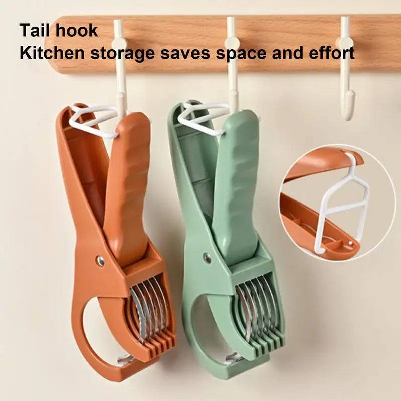 Salad Cutter Chopper Portable- Manual Fruit Slicer - Check It
