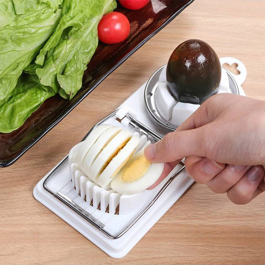 Multi-functional PP Base egg cutter 2-in-1 - Check It