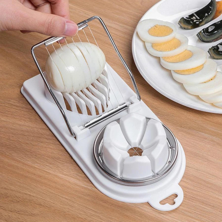 Multi-functional PP Base egg cutter 2-in-1 - Check It