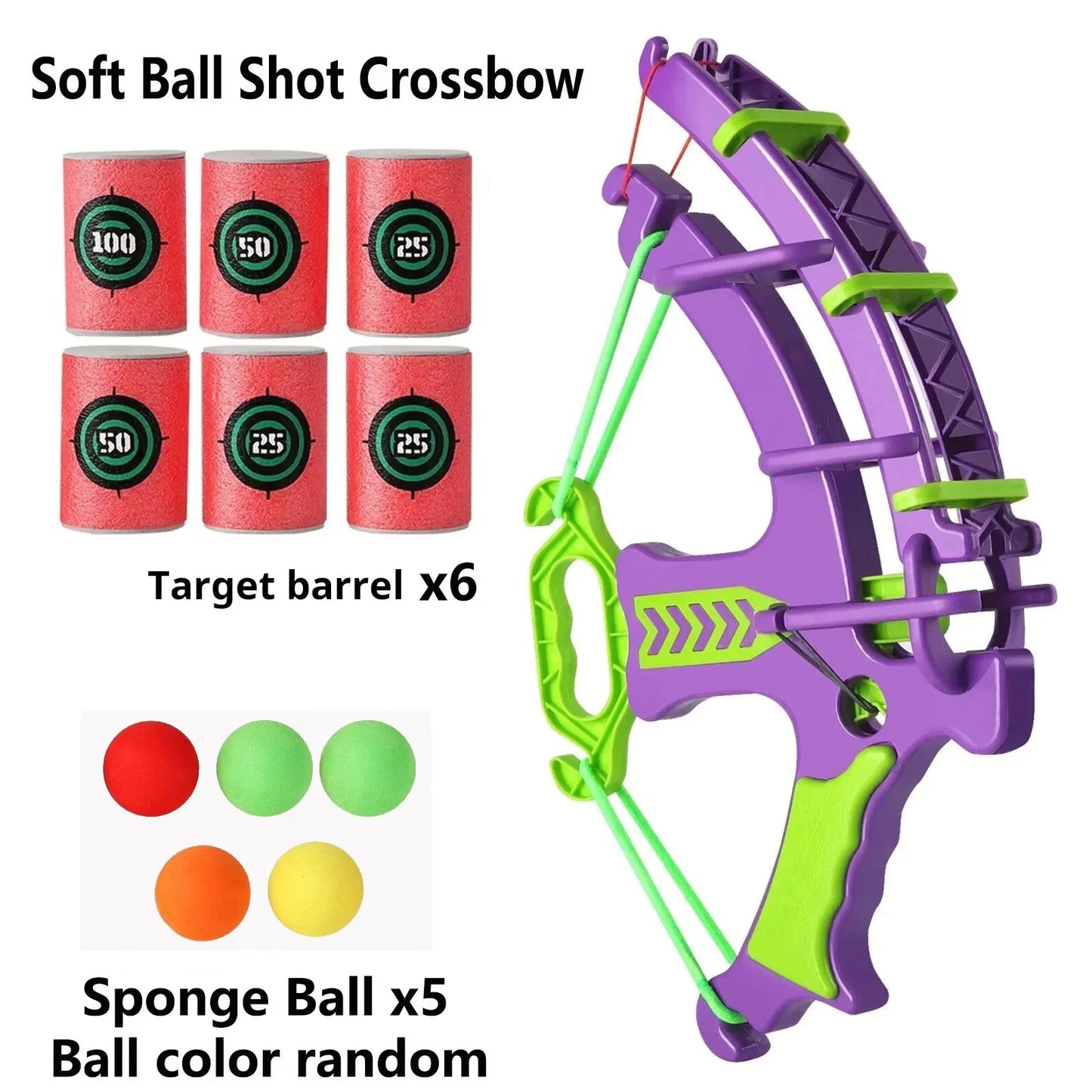 Soft Bullet Target Practice Toy for Children, Educational Shooting Practice Toys with Soft Bullets - Check It