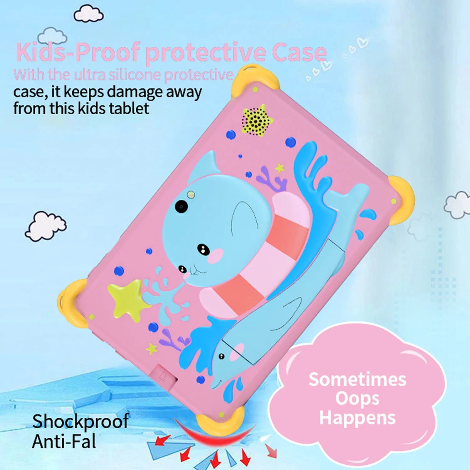 7 Inch 5G Kids' tablets Android Learning Games Pad For Kids - Check It