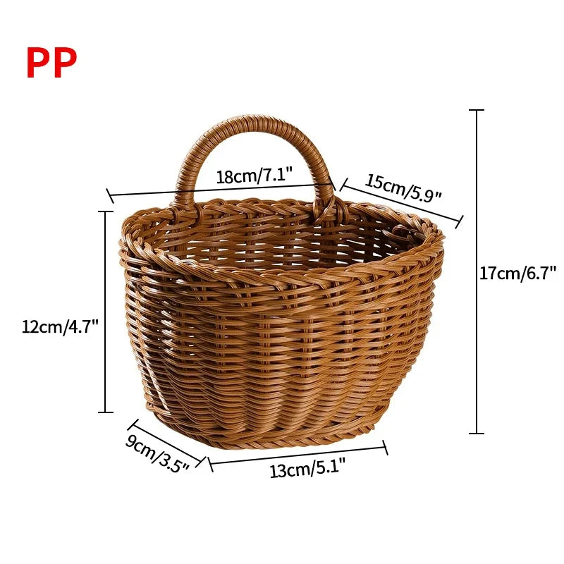 Woven Hanging Baskets - Check It